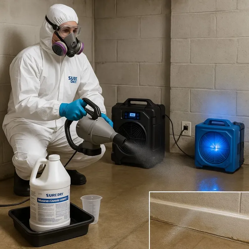 Sanitization and Odor Removal process in Park City, KS