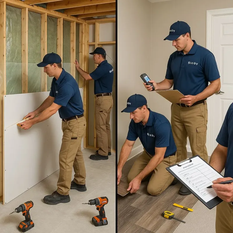 Repairs and Reconstruction process in Park City, KS
